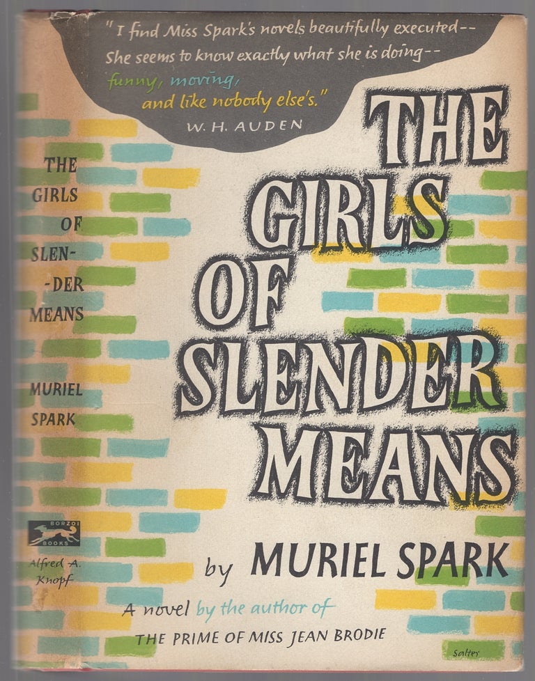 Item #445223 The Girls of Slender Means. Muriel SPARK.