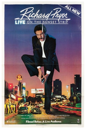 Item #445420 [Film Poster]: Richard Pryor Live on the Sunset Strip