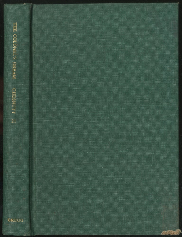 Item #446344 The Colonel's Dream. Charles W. CHESNUTT.