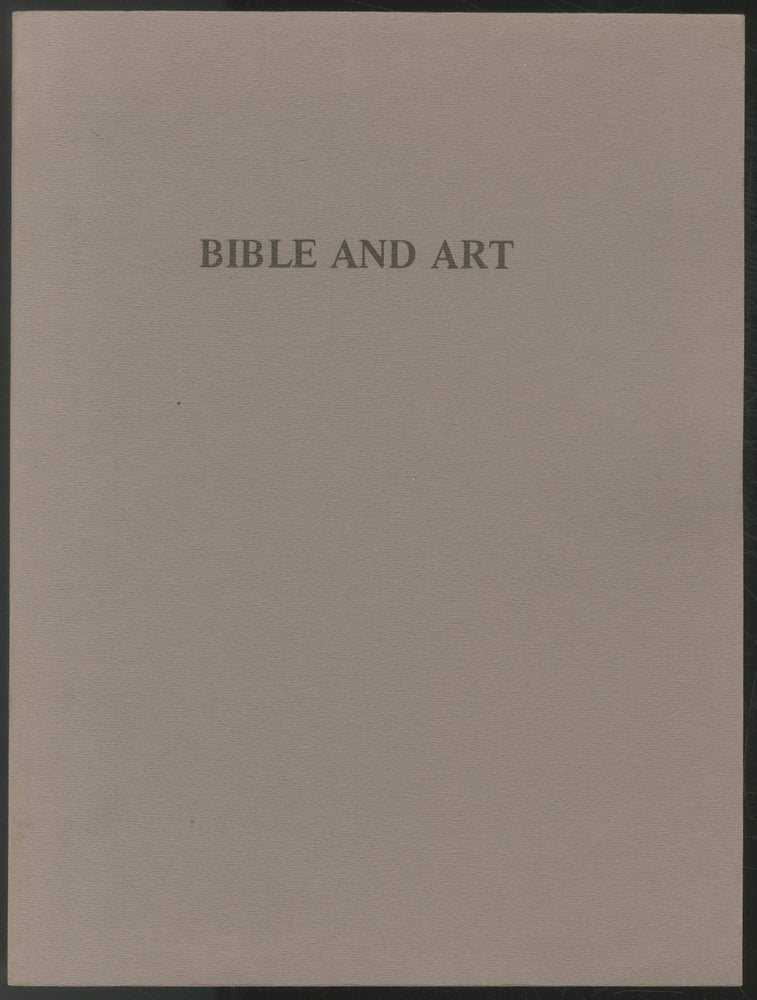Item #446410 Bible and Art: 12th Century - 20th Century (An Exhibition of Bible and Art)