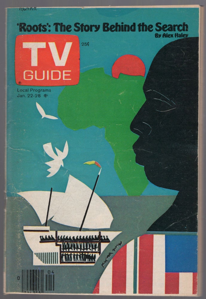 Item #446639 'Roots': The Story Behind the Search [story in] TV Guide. Alex HALEY.