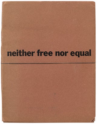Item #447106 [Archive]: "Neither Free Nor Equal" Civil Rights Radio Program Scripts