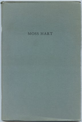 Item #447309 A Celebration of Moss Hart. University of Southern California. 12 April 1970