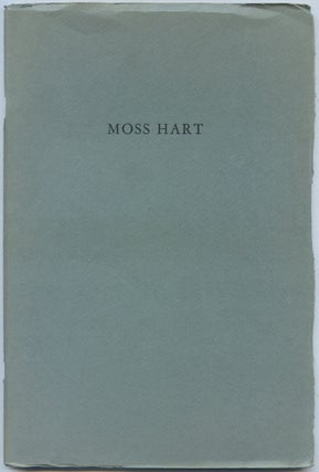Item #447310 A Celebration of Moss Hart. University of Southern California. 12 April 1970
