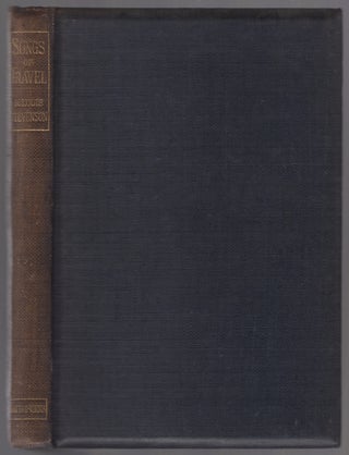 Item #447365 Songs of Travel and Other Verse. Robert Louis STEVENSON