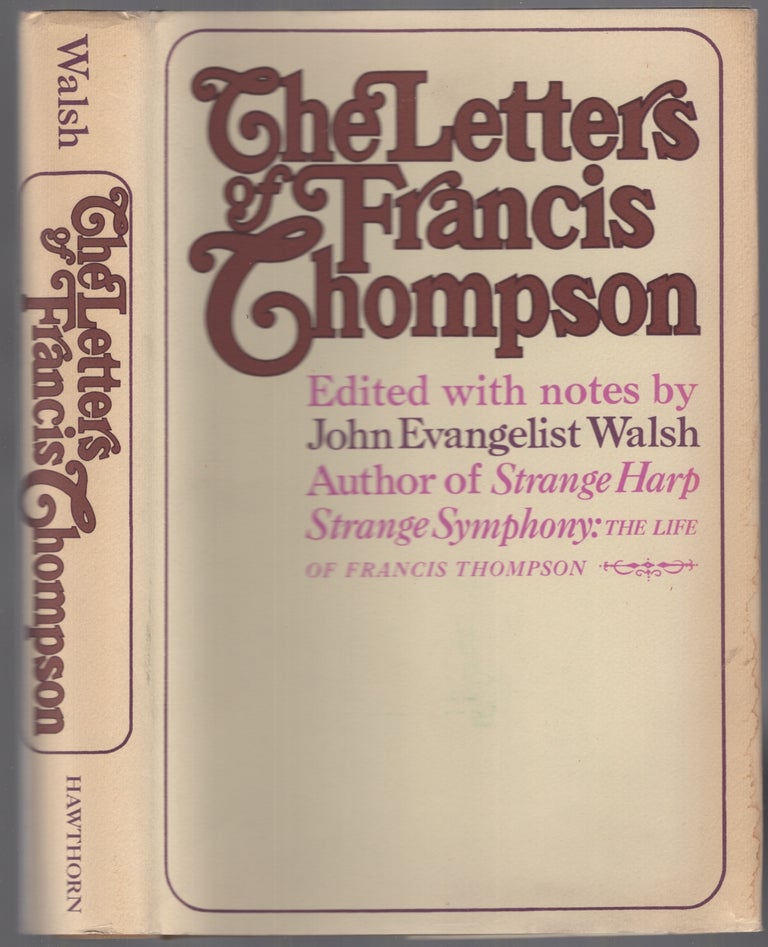 Item #447409 The Letters of Francis Thompson. Francis THOMPSON.