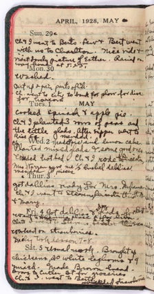 The Diaries of Isabel Wright of Massachusetts, 1928-58