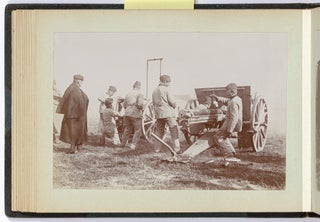 Artillerie Schneider-Canet: Two Photo Albums of Canet Artillery Guns in Range Practice before the Commission Bulgare (1904); and Commission de L’Artlillerie Royale Serbe (1906)