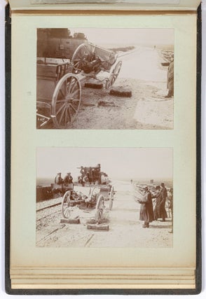 Artillerie Schneider-Canet: Two Photo Albums of Canet Artillery Guns in Range Practice before the Commission Bulgare (1904); and Commission de L’Artlillerie Royale Serbe (1906)