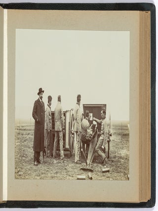 Artillerie Schneider-Canet: Two Photo Albums of Canet Artillery Guns in Range Practice before the Commission Bulgare (1904); and Commission de L&rsquo;Artlillerie Royale Serbe (1906)