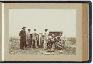 Artillerie Schneider-Canet: Two Photo Albums of Canet Artillery Guns in Range Practice before the Commission Bulgare (1904); and Commission de L’Artlillerie Royale Serbe (1906)