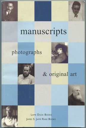 Item #447853 Manuscripts: Photographs and Original Art: Lame Duck Books and James S. Jaffe Rare...