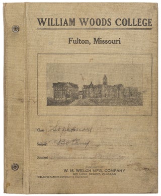 Item #447941 [Archive]: William Woods College Botany Notebook