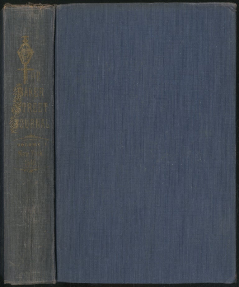 Item #448194 The Baker Street Journal: An Irregular Quarterly of Sherlockiana. Volume 1, Number 1-4 (complete). Edgar W. SMITH.