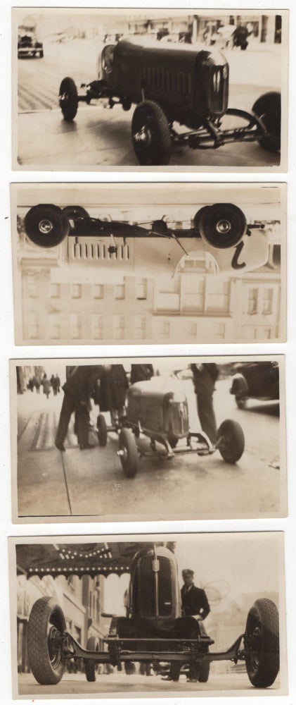 Small group of photographs of a 1919 Cycle Car