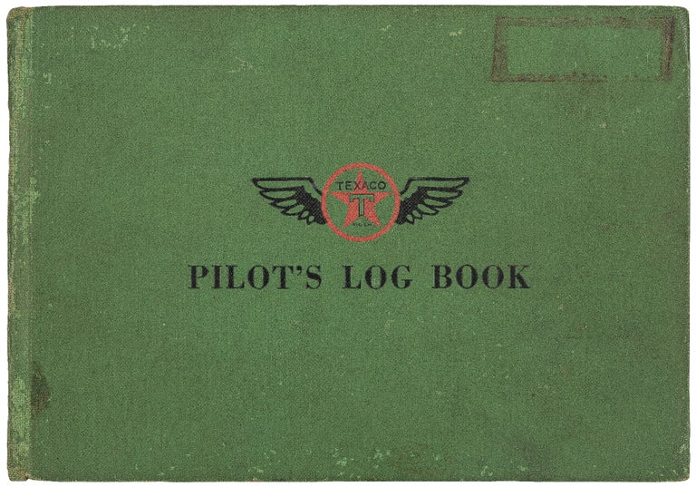 Item #448442 [Archive]: Wartime Commercial Pilot's Log Book. Alfred M. BERTOLET.