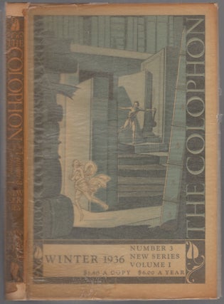 Item #448858 The Colophon: New Series. A Quarterly for Bookmen. Winter 1936