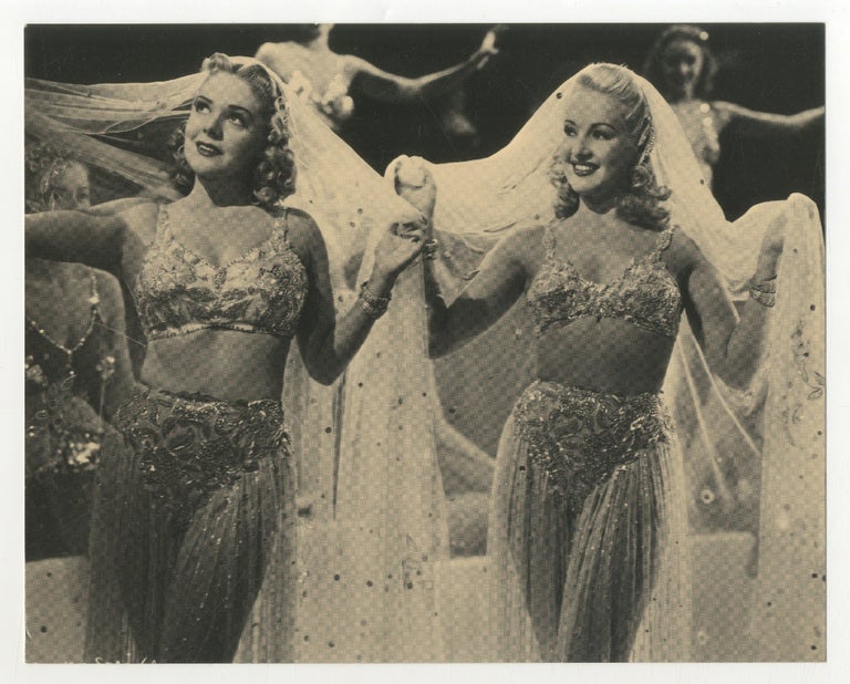 Double Weight Photograph]: Scene from *Tin Pan Alley*. Betty GRABLE, Alyce Faye.