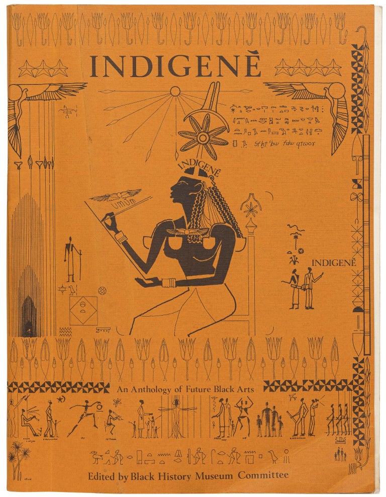 Item #450192 Indigene: An Anthology of Future Black Arts. Black History Museum Committee.