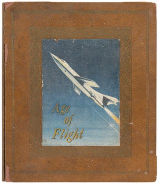 Item #450207 [Photo Album]: Maquette Pitch Book: "Age of Flight" R. J. CUNNINGHAM, Douglas J....