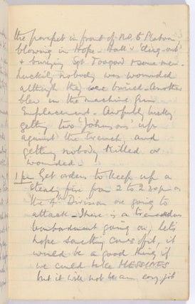 [Archive]: Flanders Trench Diary World War I
