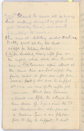 [Archive]: Flanders Trench Diary World War I