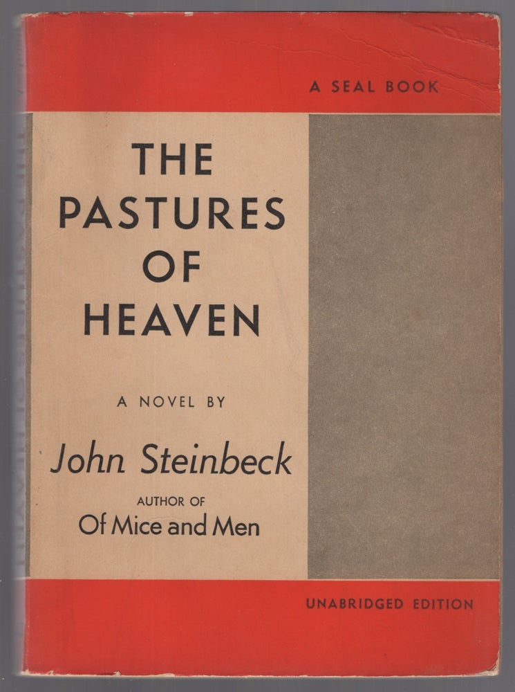 Item #450459 The Pastures of Heaven. John STEINBECK.