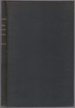 Item #450808 Ezra Ripley Thayer: An Estimate of his Work as Dean of the Harvard Law School, A...