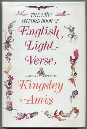 Item #450965 The New Oxford Book of English Light Verse. Kingsley AMIS, chosen by