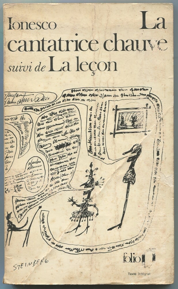 Item #453279 La Cantatrice Chauve: Anti-Piece Suivi de La Lecon Drame Comique (Collection Folio). Eugene IONESCO.