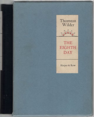 Item #453627 The Eighth Day. Thornton WILDER