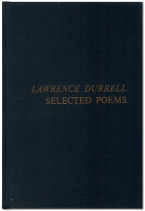 Item #453640 Selected Poems. Lawrence DURRELL