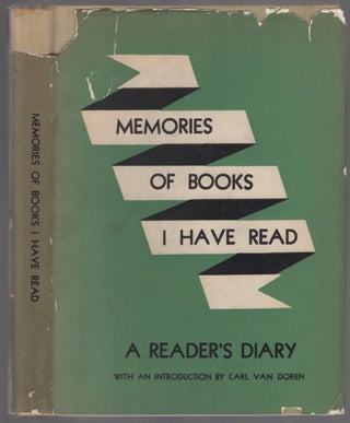 Item #453845 Memories of Books I Have Read (A Reader's Diary