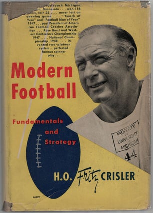 Item #453952 Modern Football: Fundamentals and Strategy. H. O. Fritz CRISLER