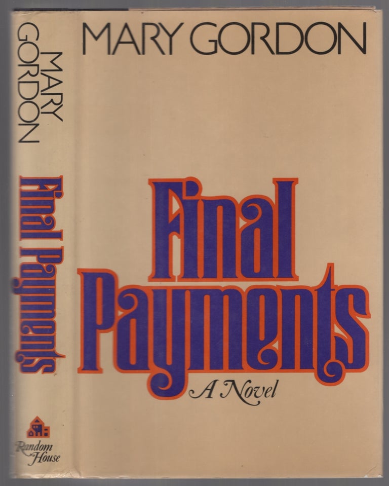 Item #454265 Final Payments. Mary GORDON.