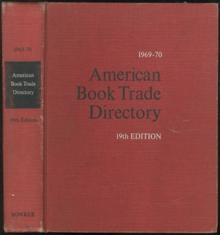 Item #455022 American Book Trade Directory 1969-1970