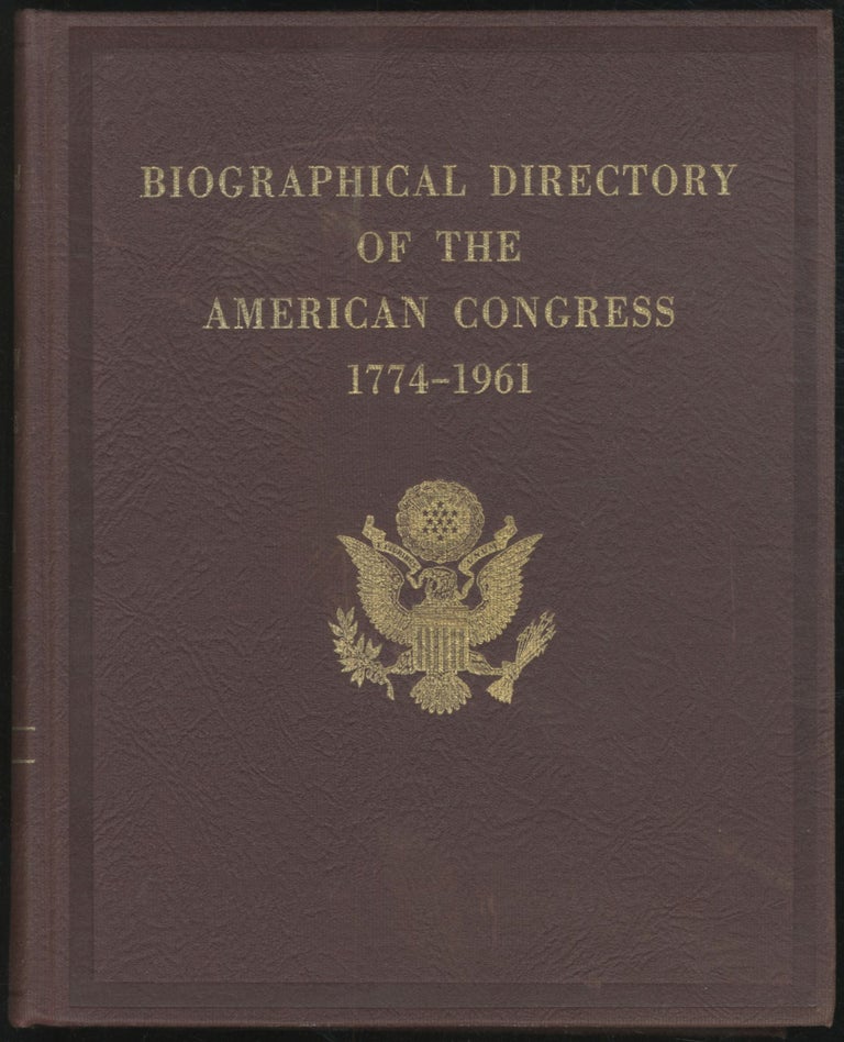 Item #455285 Biographical Directory of the American Congress 1774-1961