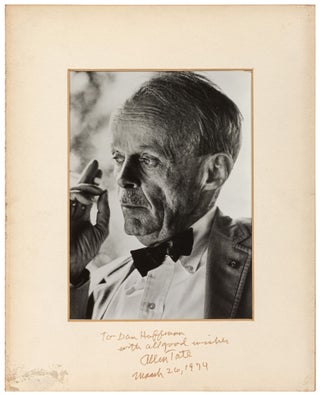 Item #455324 Inscribed Photograph of Allen Tate. Allen TATE