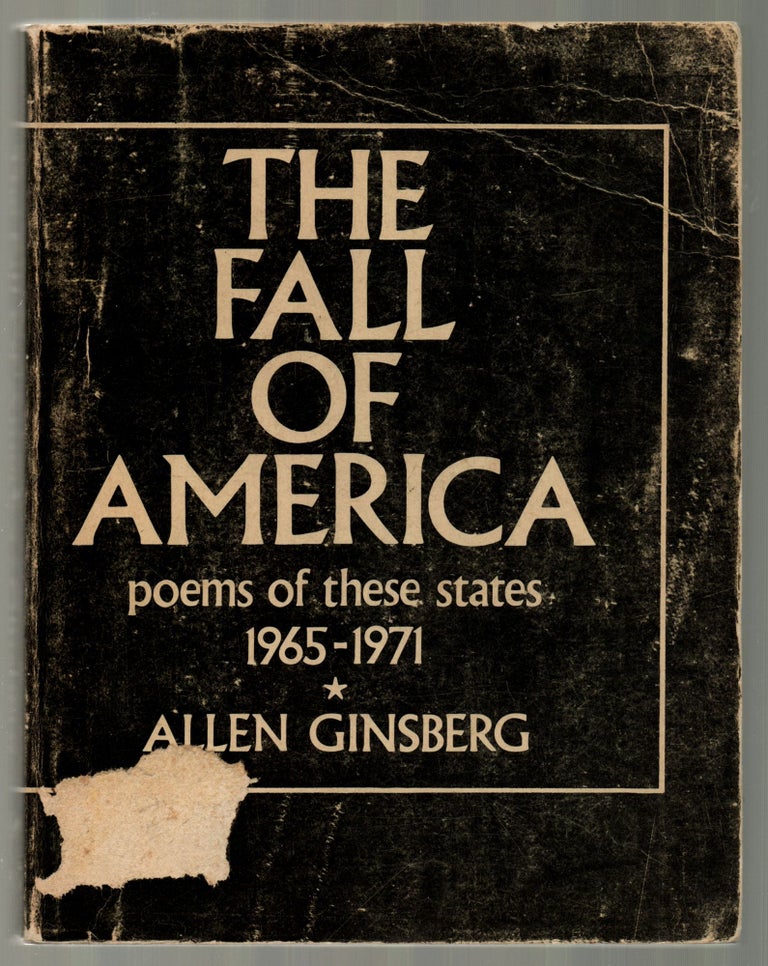 Item #456343 The Fall of America. Poems of these States, 1965-1971. Allen GINSBERG.