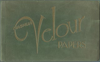 Item #456503 (Trade catalog): Nashua Velour Papers