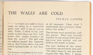 "The Walls are Cold" [story in] Decade of Short Stories, Fourth Quarter, 1943