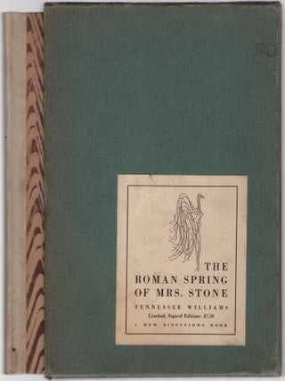 The Roman Spring of Mrs. Stone. Tennessee WILLIAMS.
