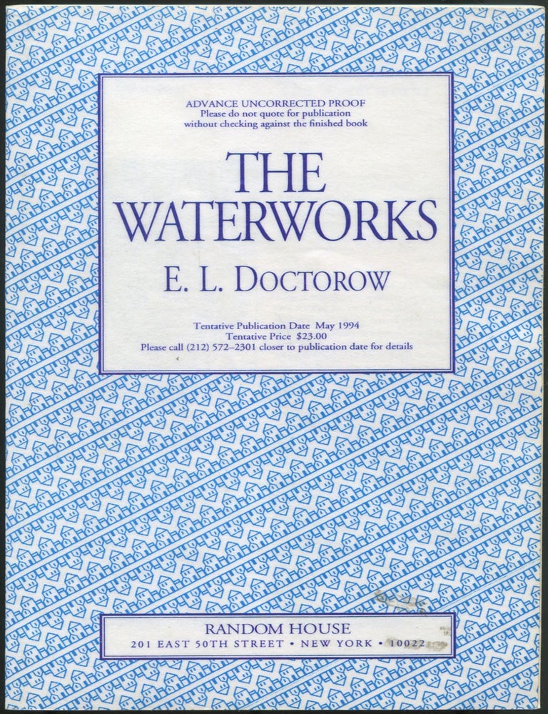 Item #456659 The Waterworks. E. L DOCTOROW.