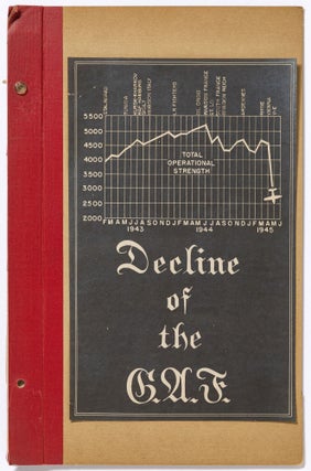 Item #456933 [Cover Title]: Decline of the G.A.F. attributed to Anonymous German Air Force...