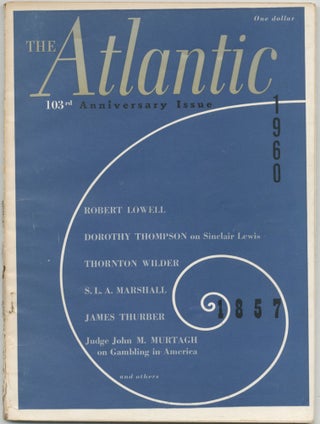 Item #457110 The Atlantic Monthly. November 1960. 103rd Anniversary Issue