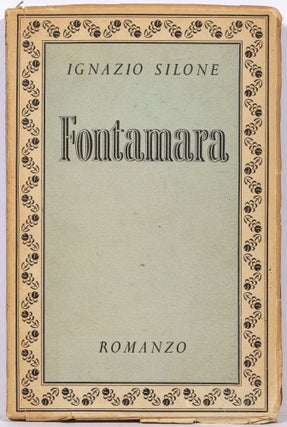 Item #457140 Fontamara. Ignazio SILONE, a k. a. Secondino Tranquilli