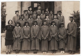 Item #457209 [Photograph] Highland High School Graduating Class