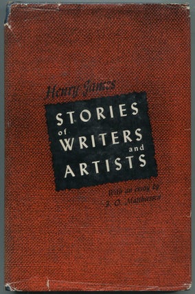 Item #457245 Stories of Writers & Artists. Henry JAMES
