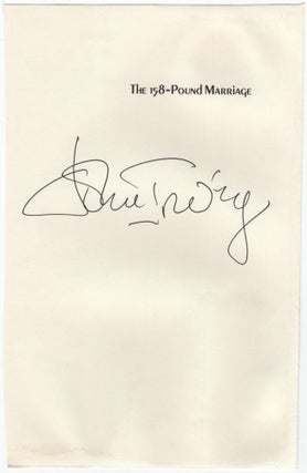 Item #457297 Autograph. John IRVING