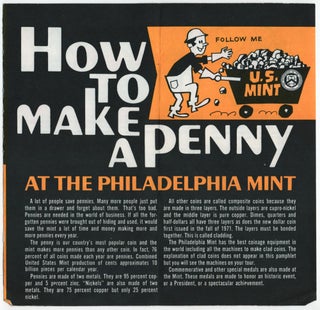 Item #457324 [Cover Title]: How to Make a Penny at the Philadelphia Mint